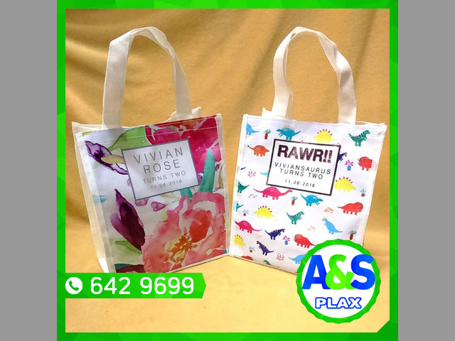 BOLSAS REUTILIZABLES, A&S PLAX