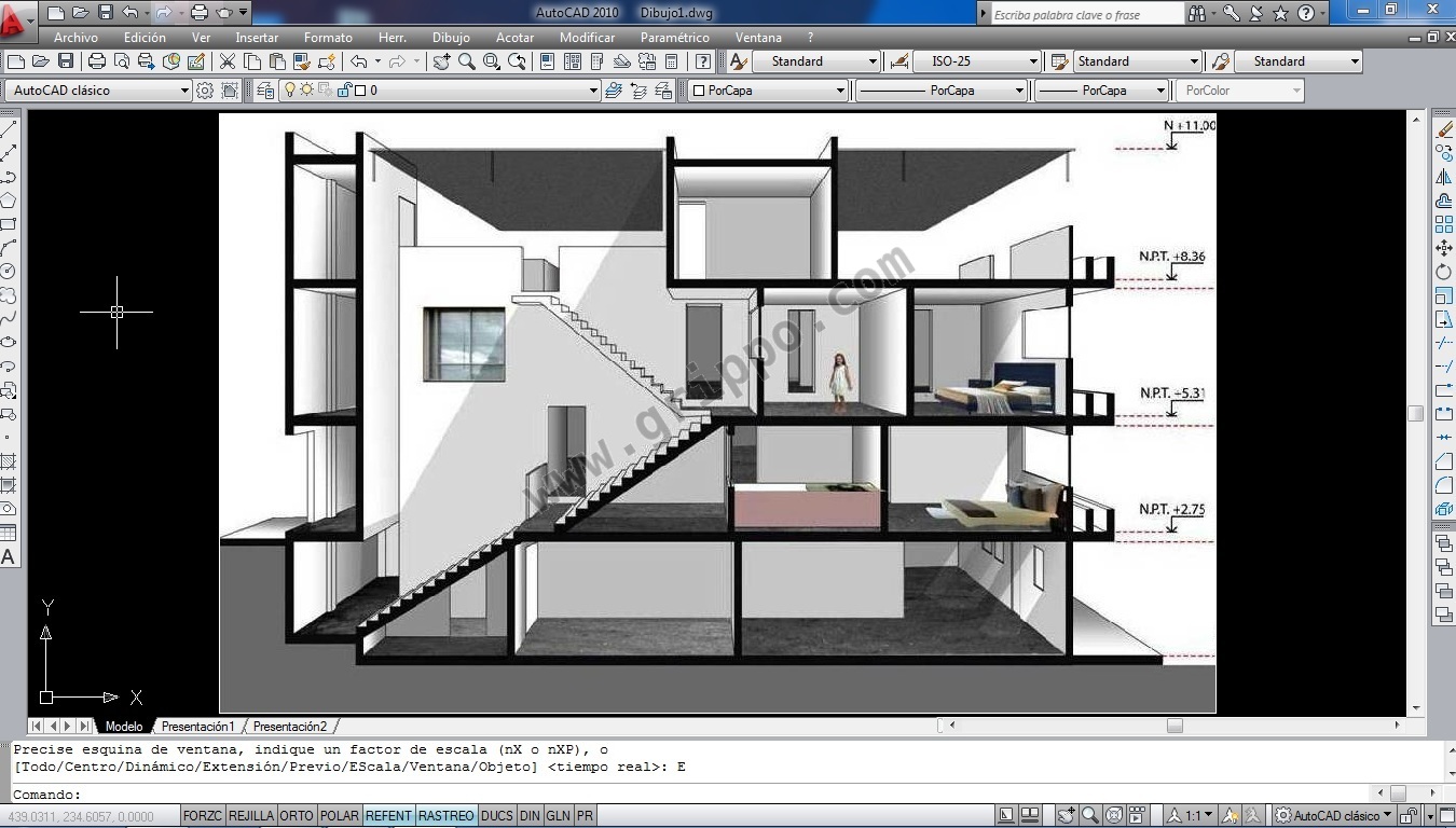 ARQUITECTURA AUTOCAD arquitectura autocad: