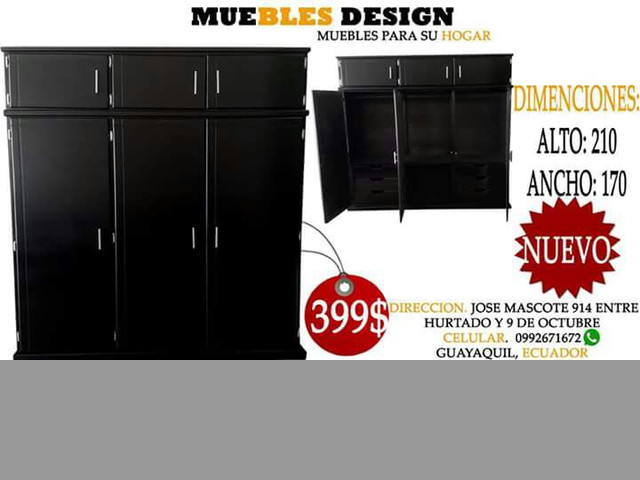 MUEBLES DESIGN MANTA