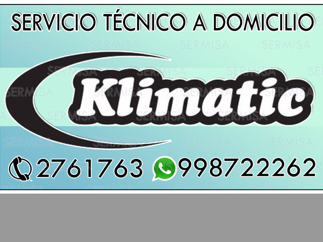 servicio tecnico domicilio klimatic