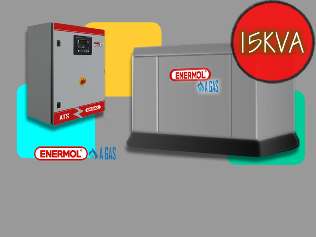 Grupos Electrógenos a GAS Tecnología de control ITALIANA