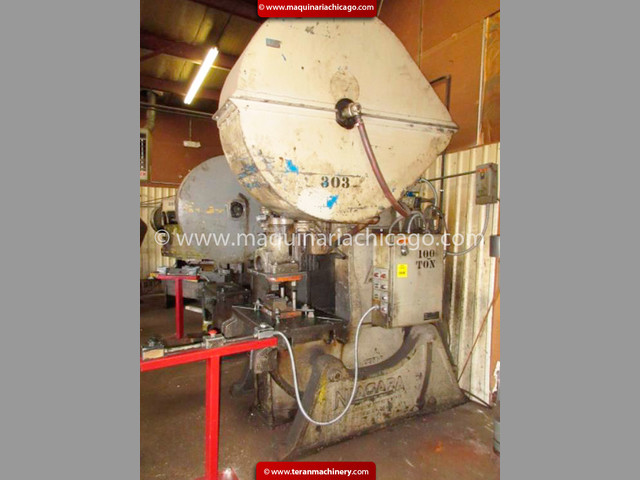 Troqueladora NIAGARA 100 ton USADA