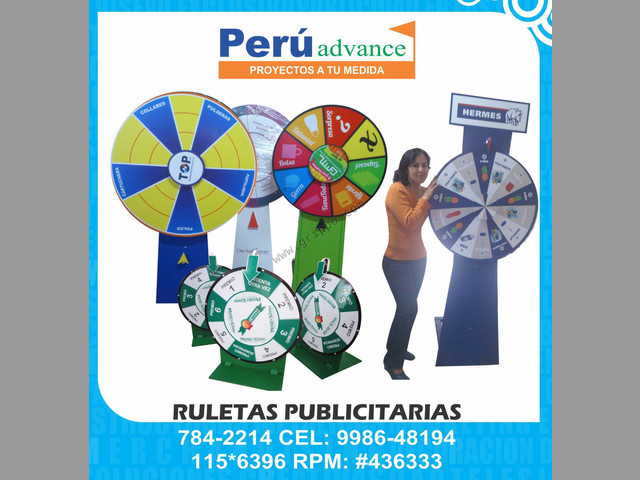ruletas publicitarias