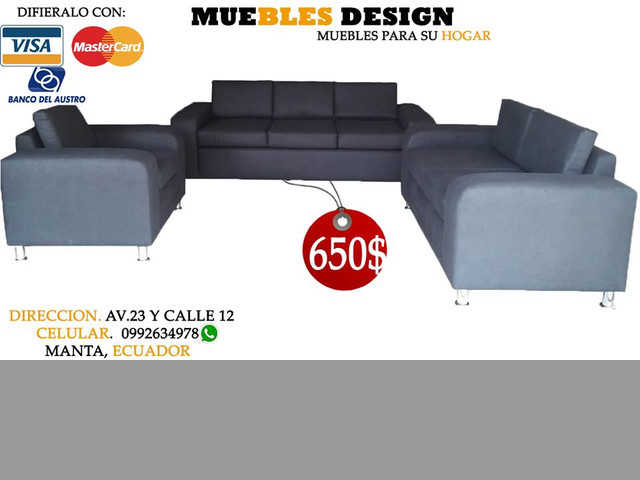 MUEBLES DESIGN MANTA