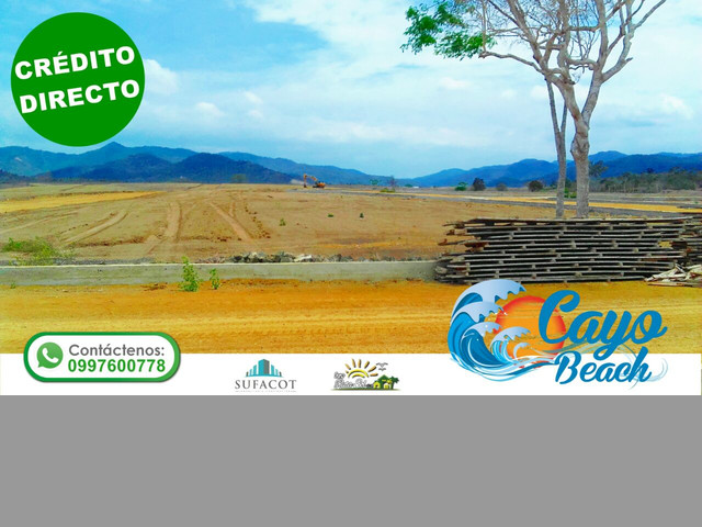 INCREIBLES LOTIZACIONES DE VENTA EN PUERTO CAYO A POCOS MINUTOS DEL MAR