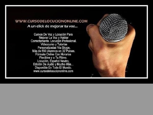 Cursos De Voz y Locución Para Mejorar La Voz y Hablar Correctamente.