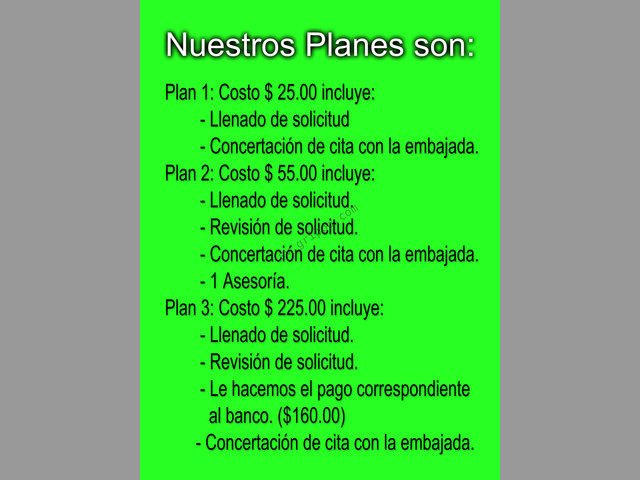 VISA PARA ESTADOS UNIDOS