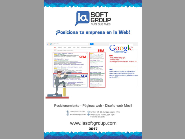 "Posiciona tu empresa en la Web"