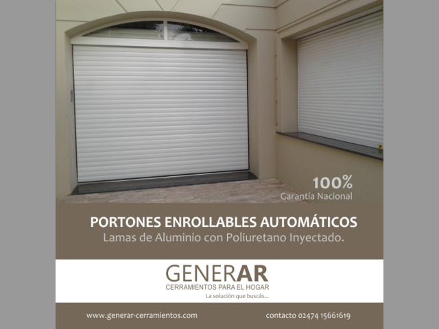 PORTONES AUTOMATICOS ENROLLABLES