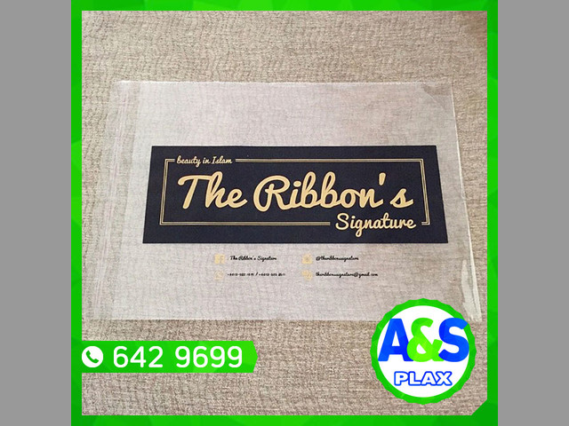 A&S PLAX, BOLSAS ADHESIVAS