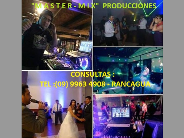 Animacion de Fiestas,Matrimonios,Dj,Musica,Iluminacion,en Rancagua