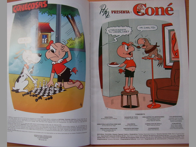 Comic Cone de Condorito numero 3.Completo.2007.Revista.Tebeo.Historieta.
