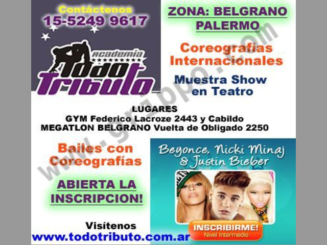 Clases de baile en Belgrano