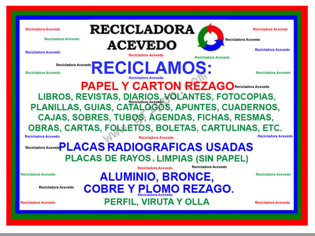 reciclaje de papel y carton recicladoracevedo