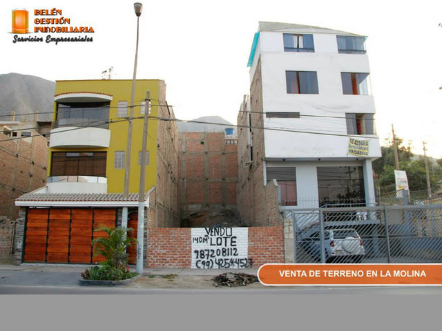 VENTA DE TERRENO DE 138 M2 EN ALAMEDA DEL CORREGIDOR LA MOLINA