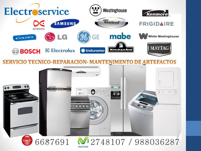 REPARACION=MANTENIMIENTO= INSTALACION DE ELECTRODOMESTICOS