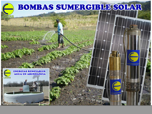 BOMBAS SUMERGIBLES SOLARES