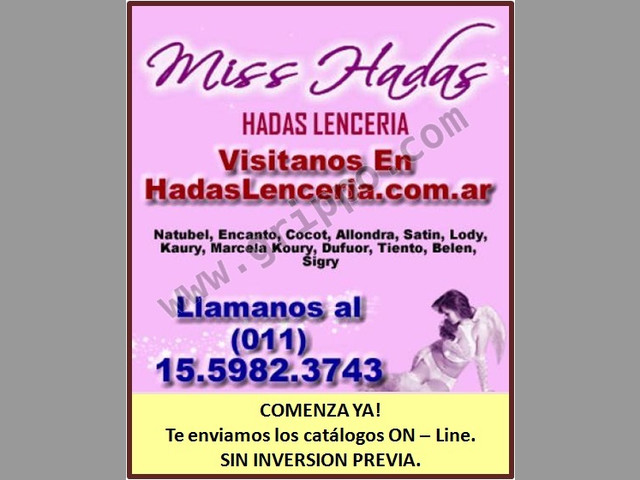 LENCERIA - SEA REVENDEDORA POR CATALOGO