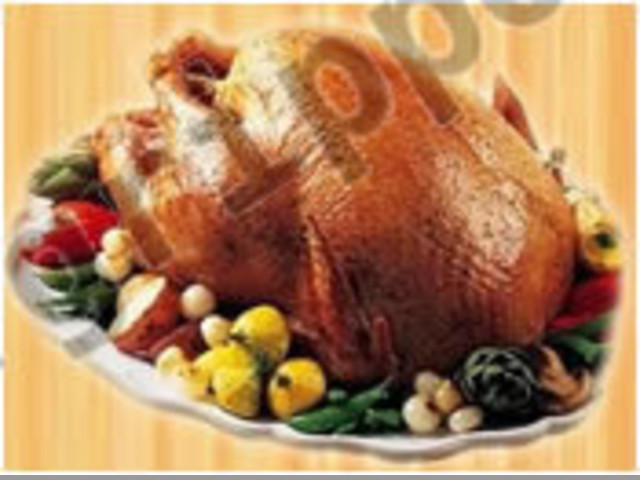 pavo horneado