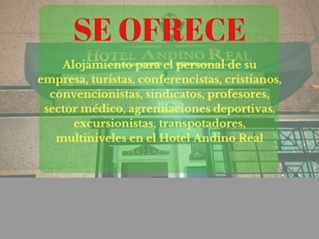 Alojamiento para empresas, turístas y grupos.