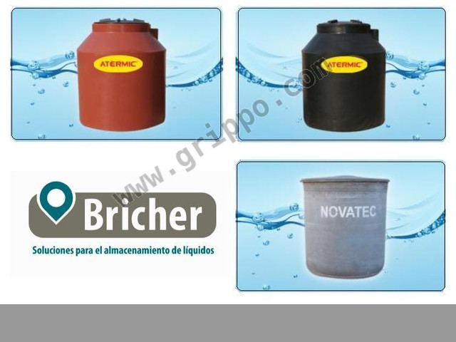 Tanques plasticos para agua Bricher