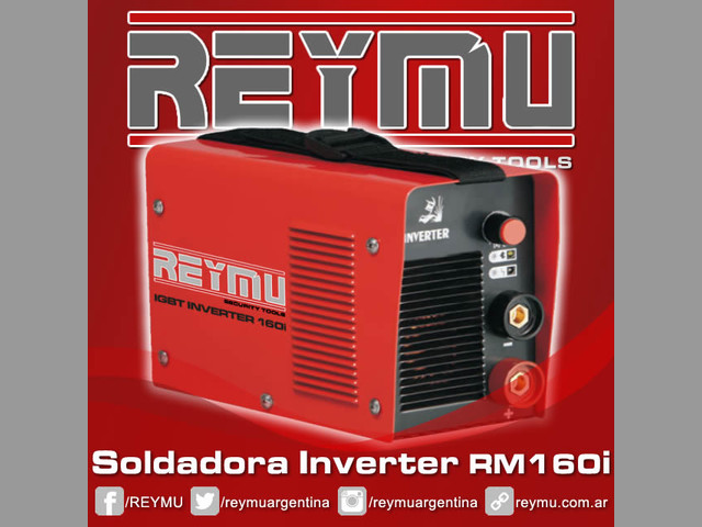 Venta de Soldadora Inverter RM160i. Venta y distribución en todo el país
