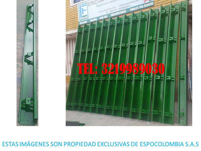 PARALES METALICOS Y CERCHA METALICA PARA CONSTRUCCION, BUEN PRECIO