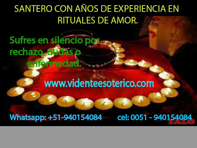 AMARRES DE AMOR, VIDENTES Y LECTURAS DE CARTAS