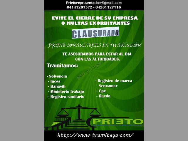 SENCAMER (cpe, registro de textiles)
