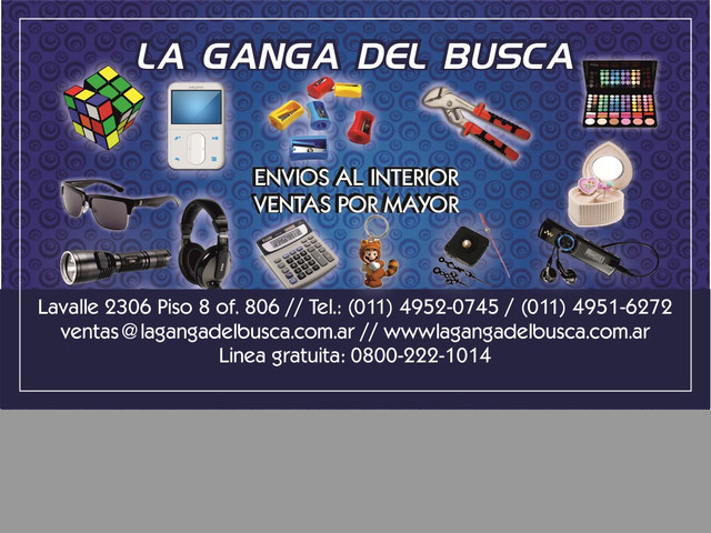 Distribuidores y mayoristas multirubros de articulos, computacion