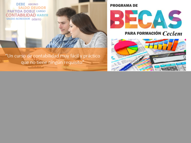 curso CONTABILIDAD SUELDOS IMPUESTOS SISTEMAS INTEGRAL, BECA 50%