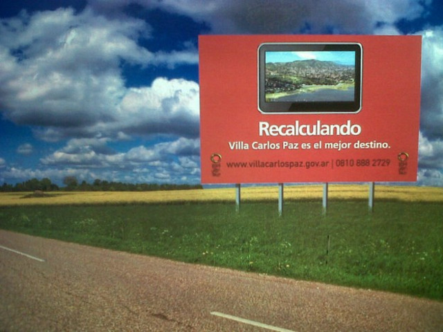 Publicidad en Ruta 8