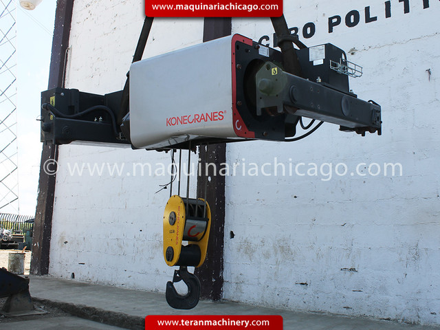 Polipasto KONECRANE 12.5 ton Nuevo