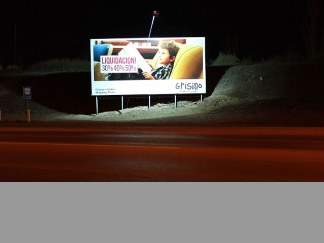 Publicidad en Ruta 8