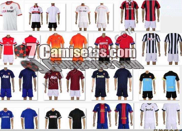 camisetas de futbol por mayor,menor
