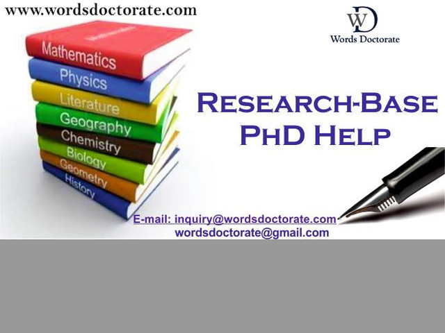 PhD Thesis Writing Services in Hyderabad