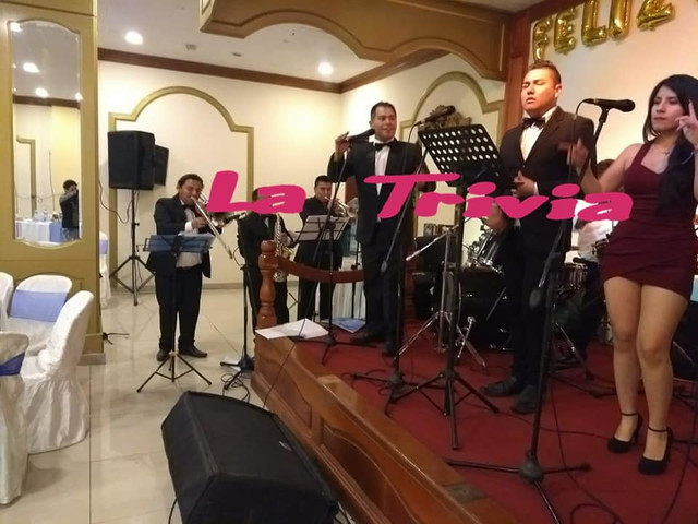 Orquesta para fiestas Matrimonios Orquesta Show LA TRIVIA Orquesta