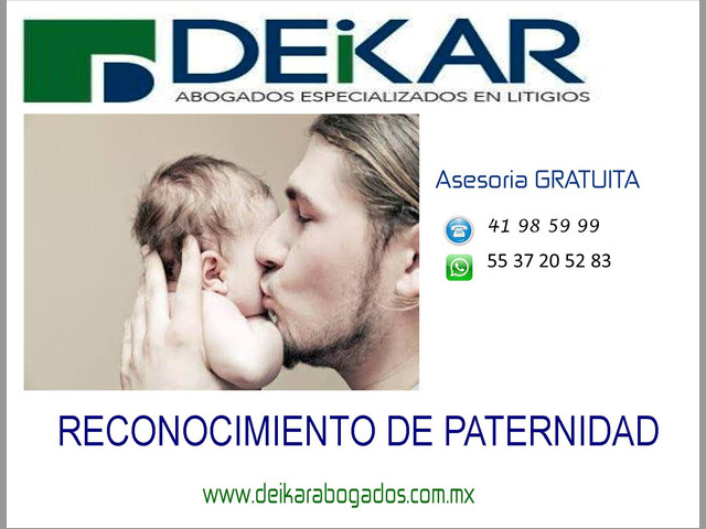 Reconocimiento o Desconocimiento de Paternidad