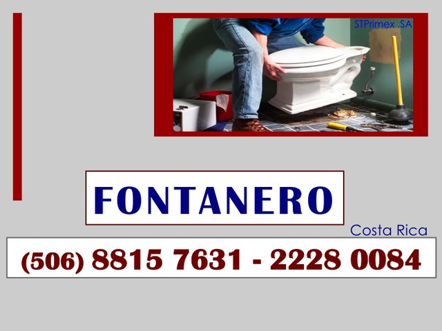 FONTANERO EN COSTA RICA 88157631