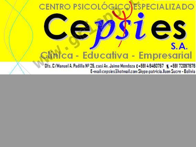 BIO-PSICOTERAPIAS EN SUCRE, BOLIVIA