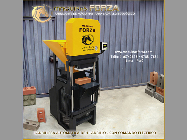 VENTA DE MAQUINAS PARA LADRILLO ECOLÓGICO