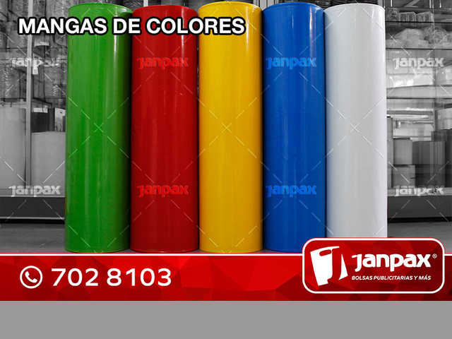 Mangas De Plastico Reversibles - JANPAX