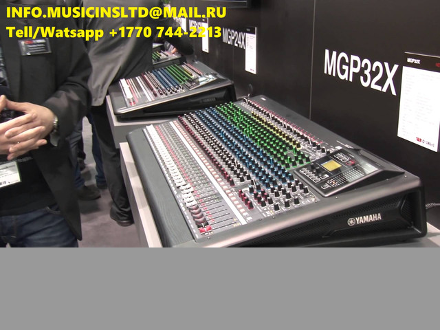 Vende Yamaha M7CL-48ES, MGP32X, Korg Kronos, Roland Fantom G8, Motif XF8