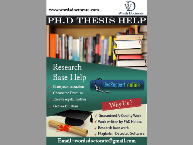 PhD Thesis Writing Services