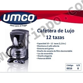 www.promocioneslafamilia.com CAFETERAS 10 12 TAZAS ÚNICAS ORIGINALES