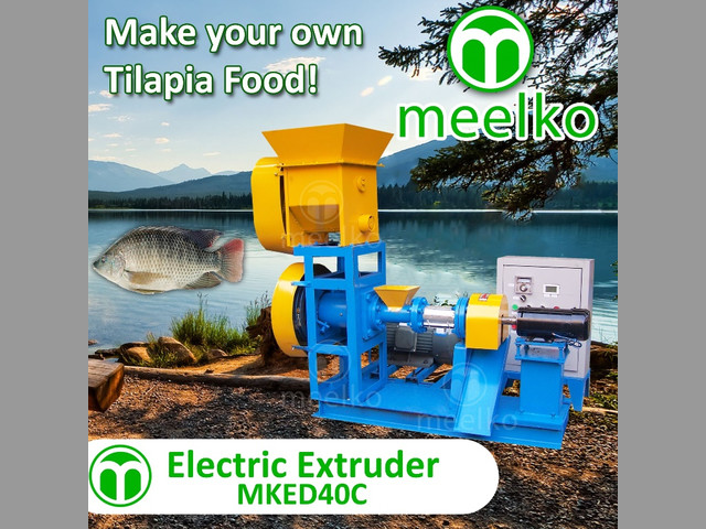 Extrusora Meelko para pellets flotantes para peces 30