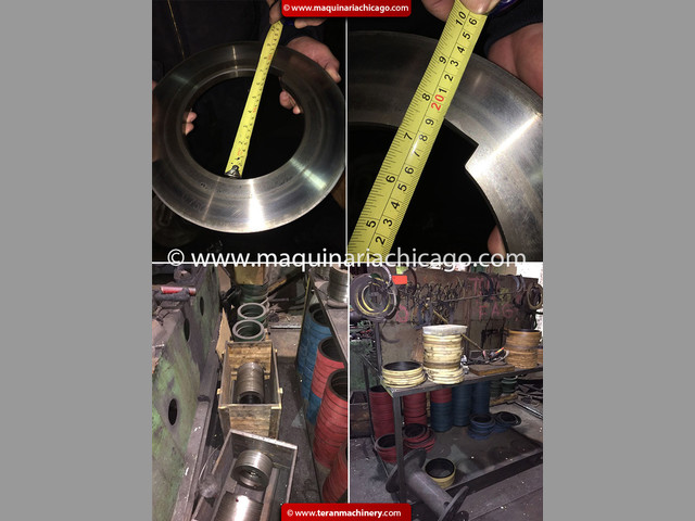 Slitter 72" x Flecha 7-1-2" x 70,000 Lbs Usado