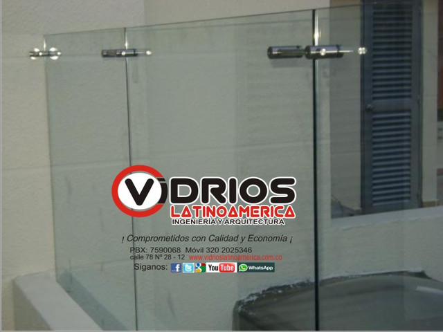 Fabrica de vidrios, espejos y fachadas