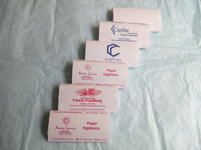 ¡¡ Comercializamos Papel Higiénico De Bolsillo Impreso !!