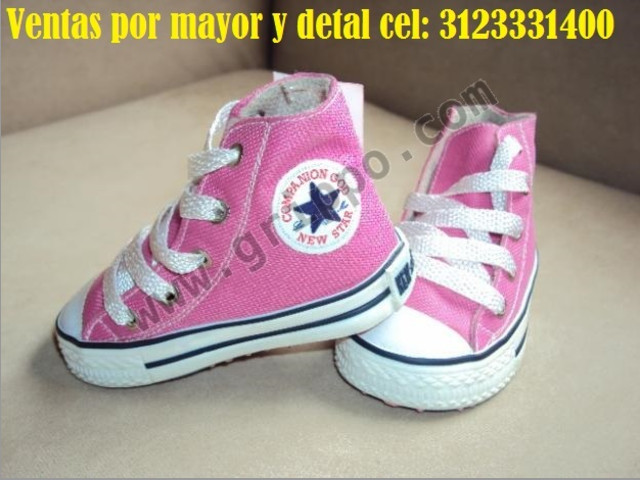 PRECIOSAS ZAPATILLAS TIPO CONVERSE PARA BEBE!!! Por solo $23.000